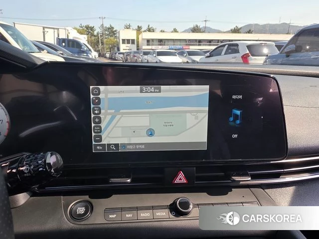 Hyundai Avante (CN7) 2022 Серебристо-серый из Кореи, фото 5