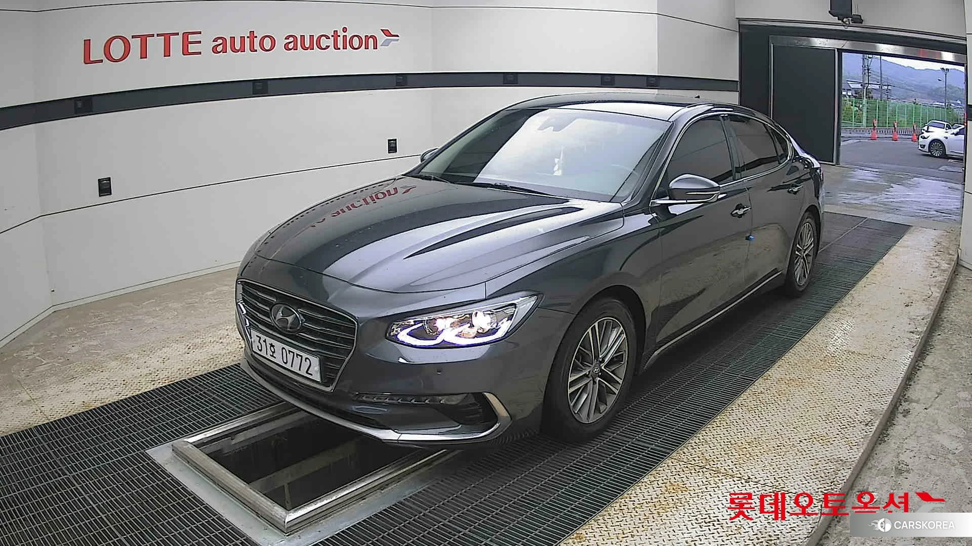 Hyundai Grandeur 2019 Nocturne Gray из Кореи, фото 5