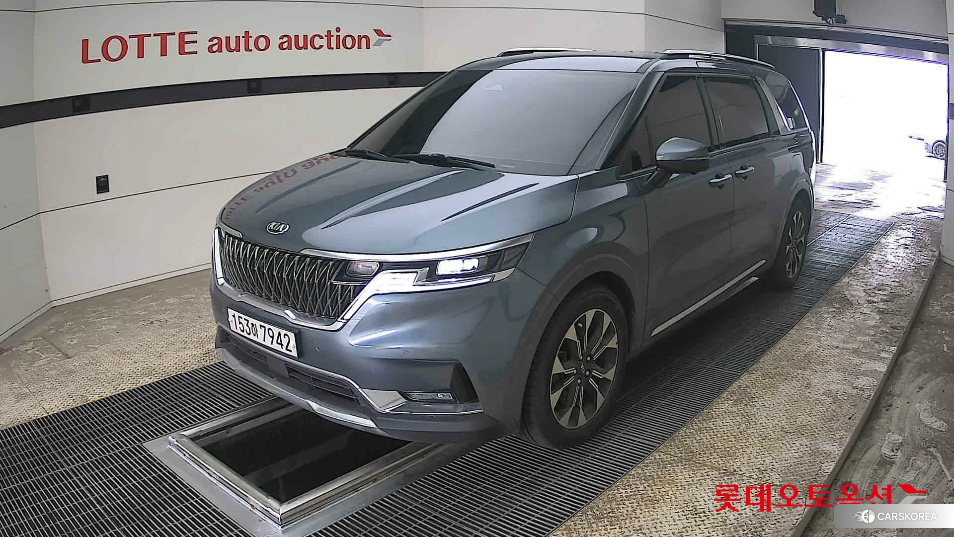 Kia Carnival 2021 Astra Blue из Кореи, фото 5