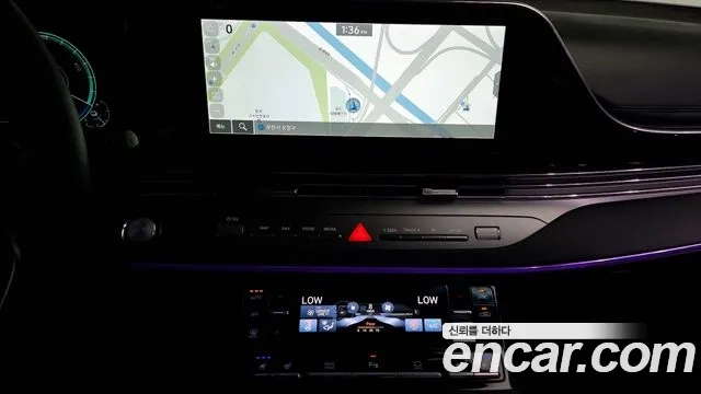 Hyundai The New Grandeur IG Hybrid 2022 Белый из Кореи, фото 5