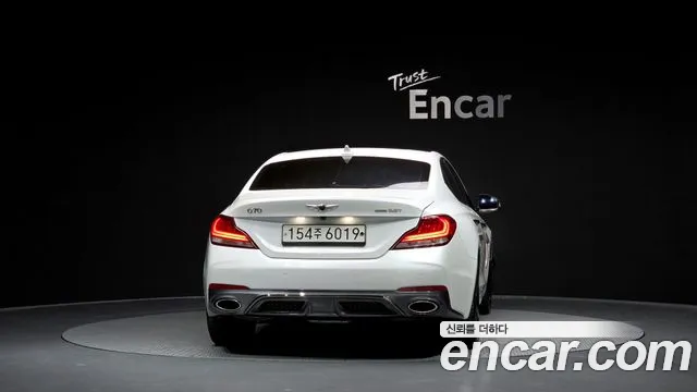 Genesis G70 2020 Белый из Кореи, фото 5