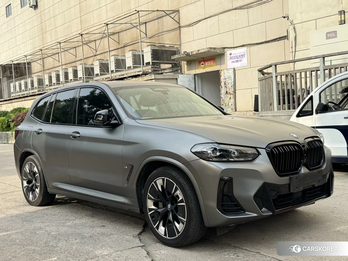 BMW iX3 2021 Серебристо-серый из Китая, фото 5