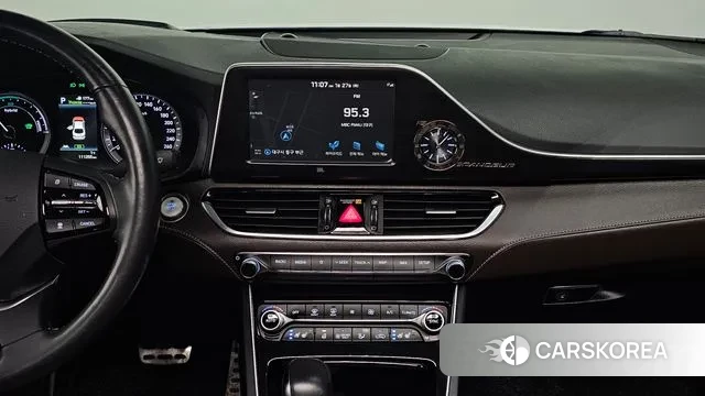 Hyundai Grandeur IG Hybrid 2018 Белый из Кореи, фото 5