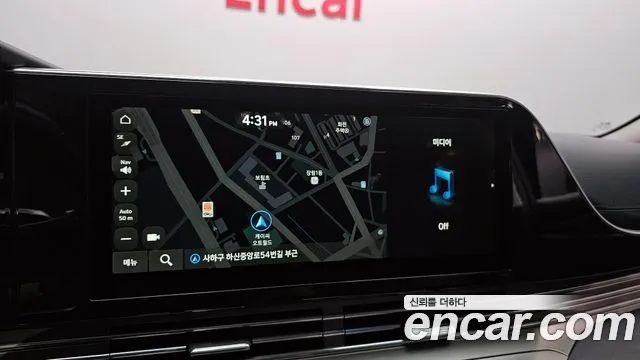 Hyundai The New Grandeur IG 2020 Синий из Кореи, фото 5