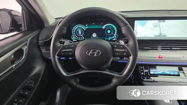 Hyundai The New Grandeur IG Hybrid 2022 Черный из Кореи, фото 5