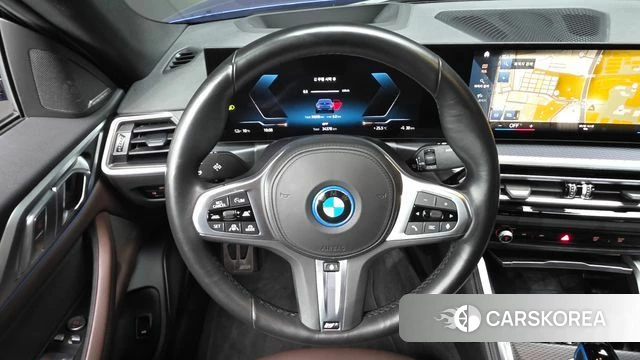 BMW i4 2022 Синий из Кореи, фото 5
