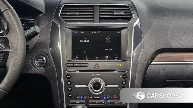 Ford Explorer 2018 Серебристо-серый из Кореи, фото 5