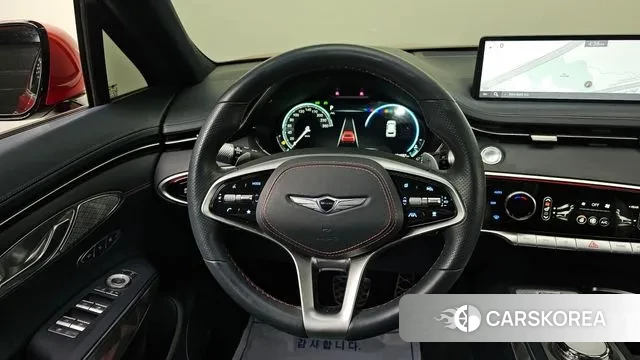 Genesis GV70 2021 Красный из Кореи, фото 5