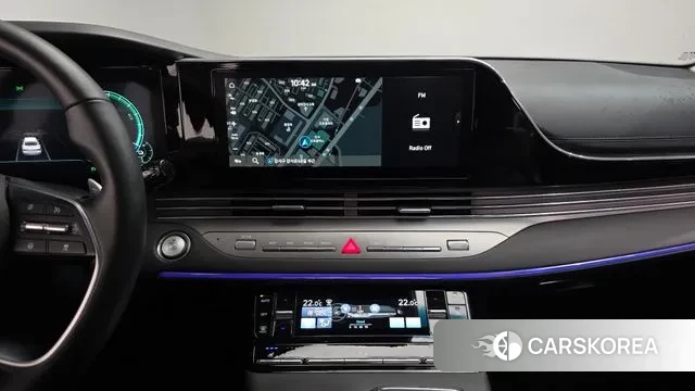 Hyundai The New Grandeur IG Hybrid 2021 Серый из Кореи, фото 5