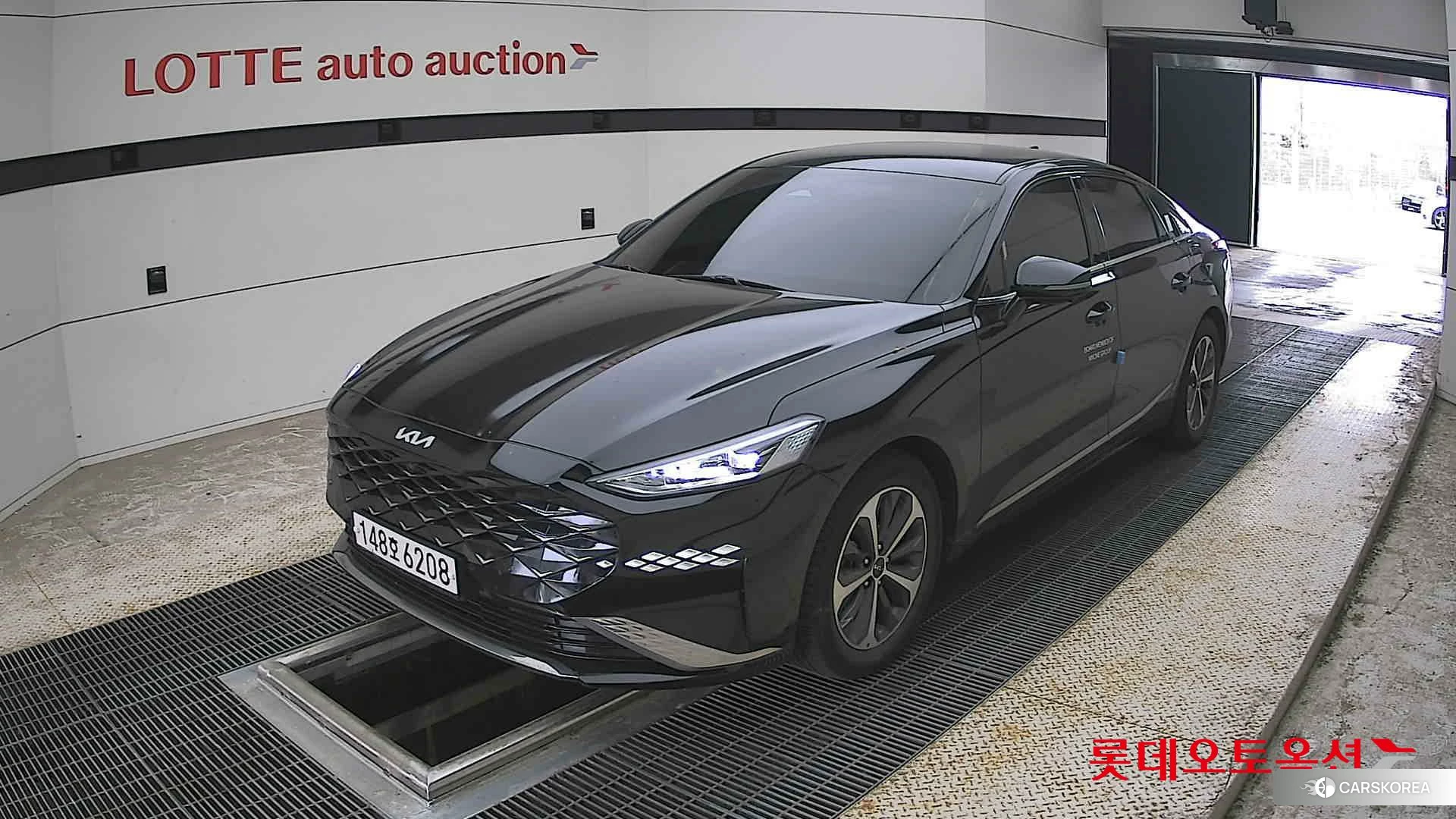 Kia K8 Hybrid 2022 Aurora Black Pearl из Кореи, фото 5