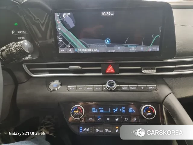 Hyundai Avante Hybrid (CN7) 2021 Белый из Кореи, фото 5