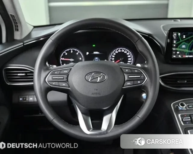 Hyundai The New Santa Fe 2021 Белый из Кореи, фото 5