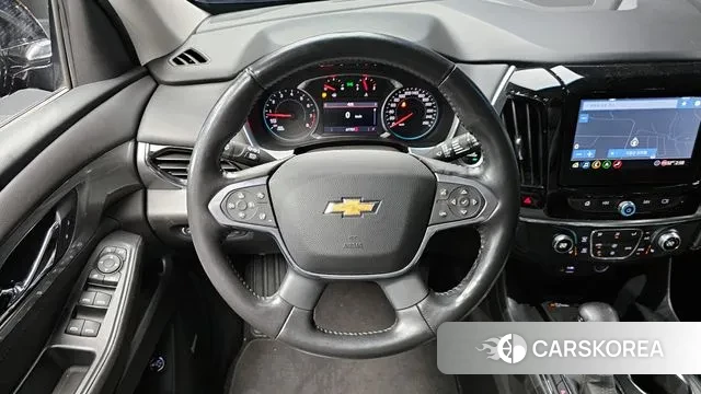 Chevrolet (GM Daewoo) Traverse 2021 Черный из Кореи, фото 5