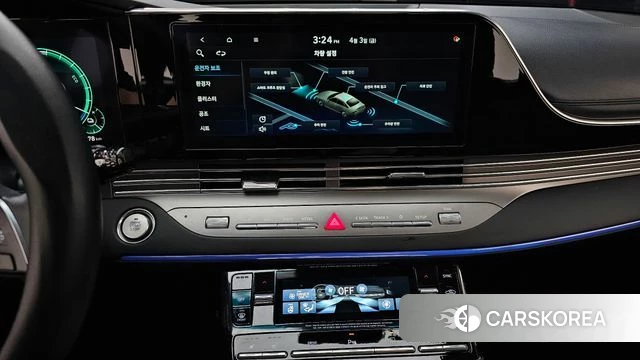 Hyundai The New Grandeur IG Hybrid 2021 Белый из Кореи, фото 5