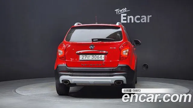Ssangyong New Style Korando C 2018 Красный из Кореи, фото 5