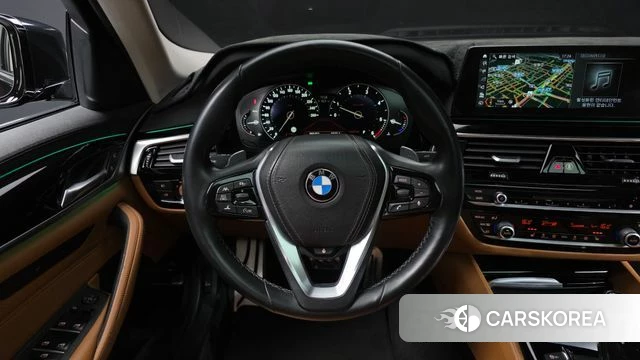 BMW 5 Series (G30) 2018 Черный из Кореи, фото 5
