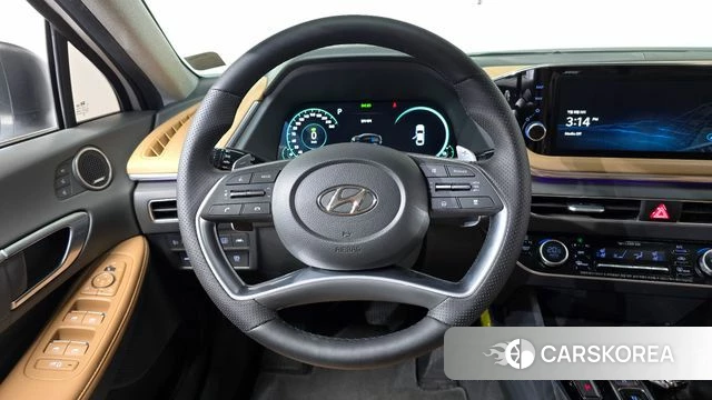 Hyundai Sonata Hybrid (DN8) 2021 Белый из Кореи, фото 5