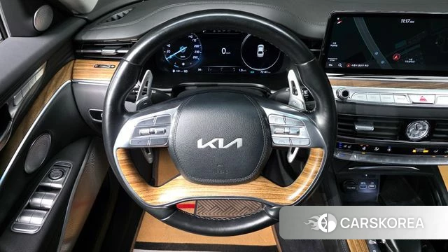 Kia The New K9 2nd generation 2021 Черный из Кореи, фото 5