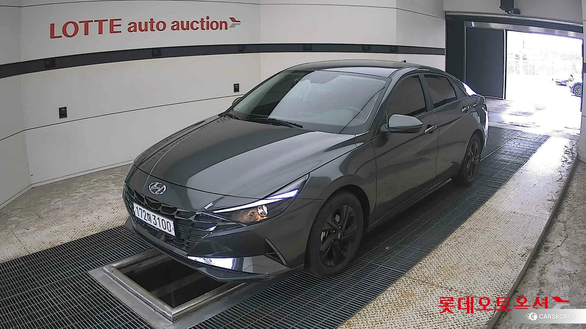 Hyundai Avante 2023 Amazon Grey Metallic из Кореи, фото 5