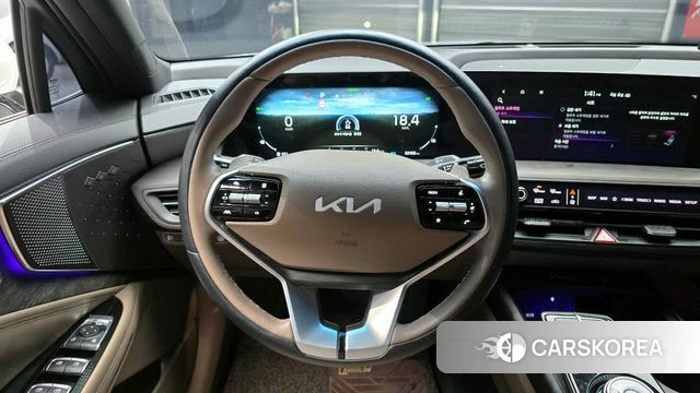 Kia K8 Hybrid 2022 Белый из Кореи, фото 5