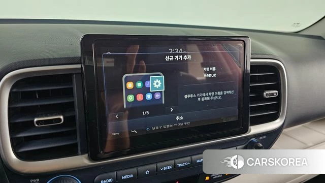 Hyundai Venue 2021 Синий из Кореи, фото 5