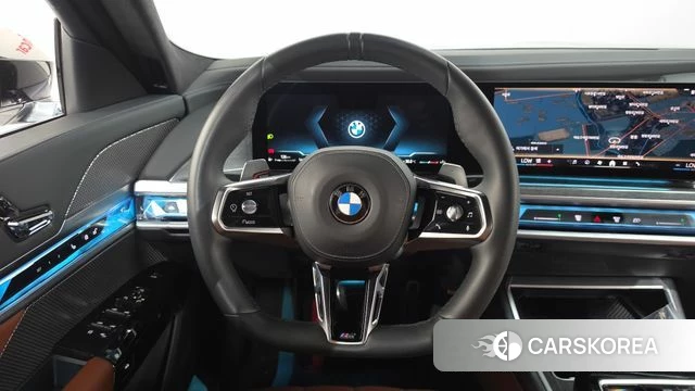BMW 7 Series (G70) 2023 Черный из Кореи, фото 5