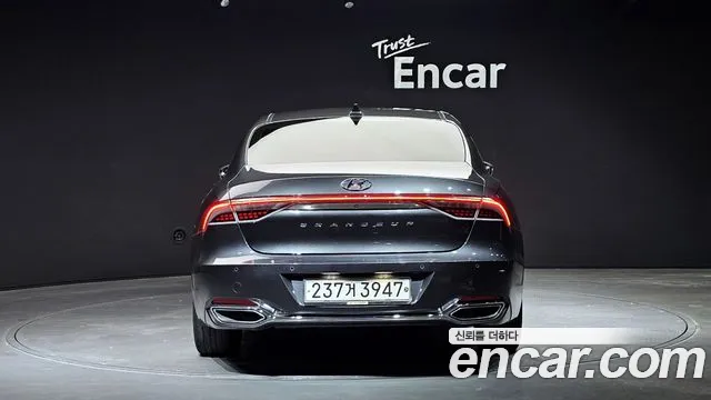 Hyundai The New Grandeur IG Hybrid 2020 Серый из Кореи, фото 5