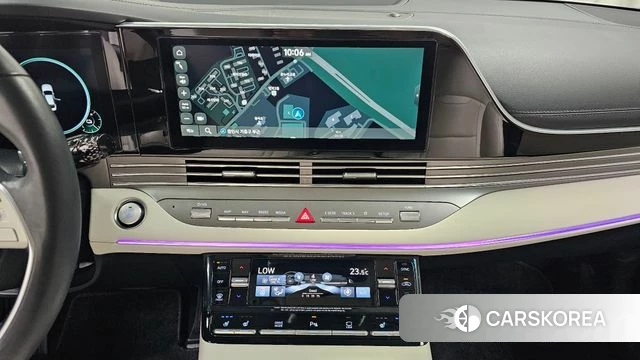 Hyundai The New Grandeur IG Hybrid 2021 Белый из Кореи, фото 5