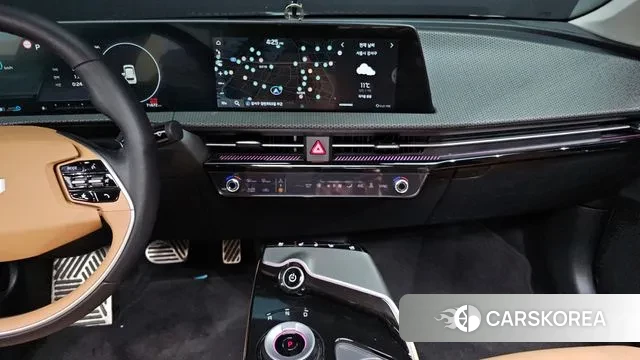 Kia EV6 2023 Темно-зеленый из Кореи, фото 5