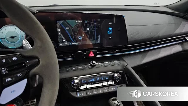 Hyundai Avante (CN7) 2022 Небесно-голубой из Кореи, фото 5