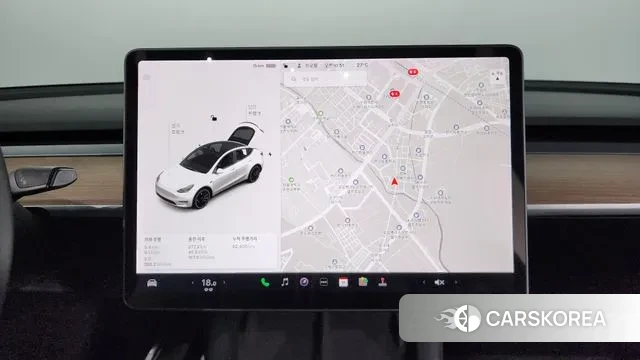 Tesla Model Y 2021 Белый из Кореи, фото 5