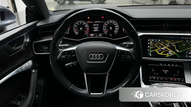 Audi A7 (4K) 2020 Серый из Кореи, фото 5