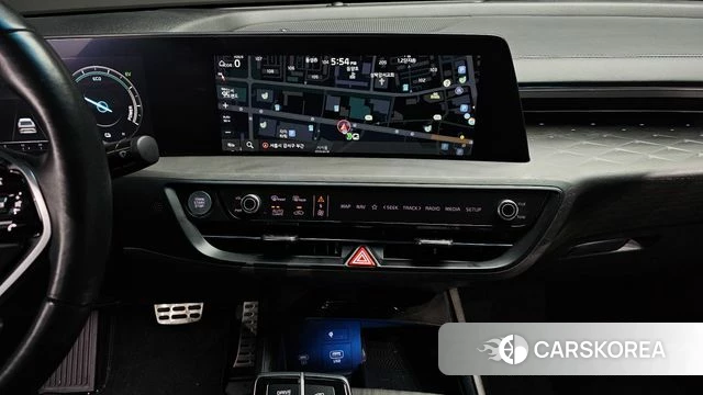 Kia K8 Hybrid 2022 Черный из Кореи, фото 5