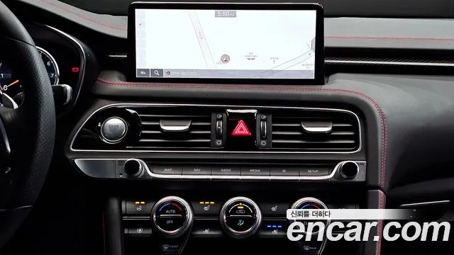 Genesis The New G70 2021 Красный из Кореи, фото 5