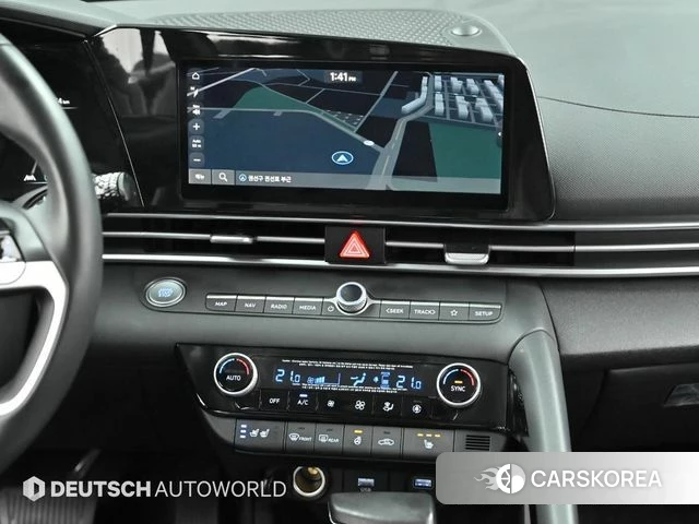 Hyundai Avante (CN7) 2021 Белый из Кореи, фото 5