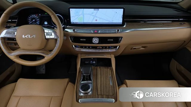 Kia The New K9 2nd generation 2021 Черный из Кореи, фото 5
