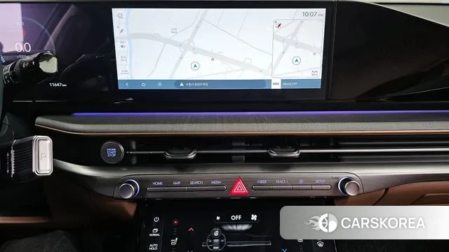 Hyundai Grandeur Hybrid (GN7) 2023 Серебристо-серый из Кореи, фото 5