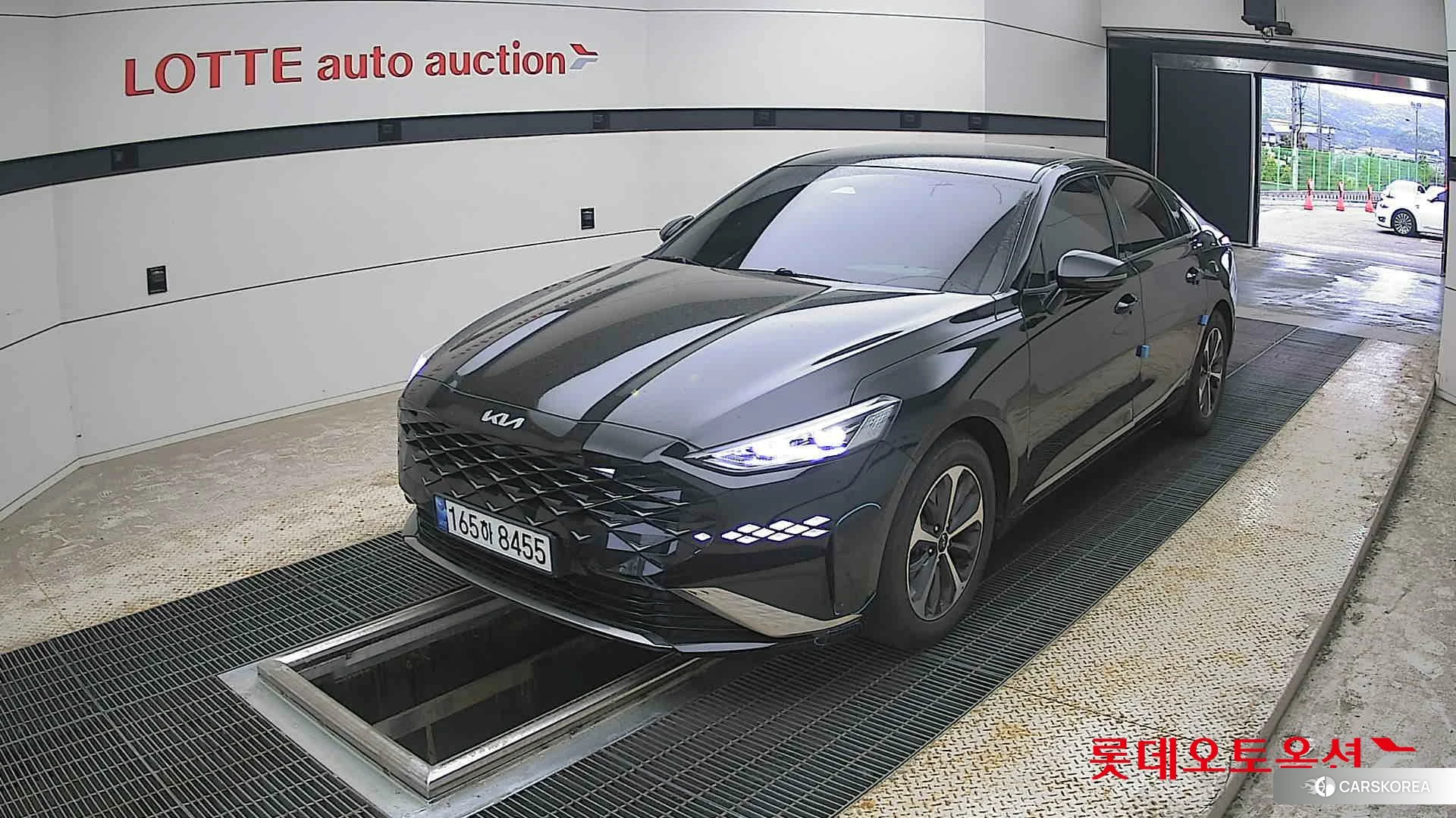 Kia K8 Hybrid 2022 Aurora Black Pearl из Кореи, фото 5