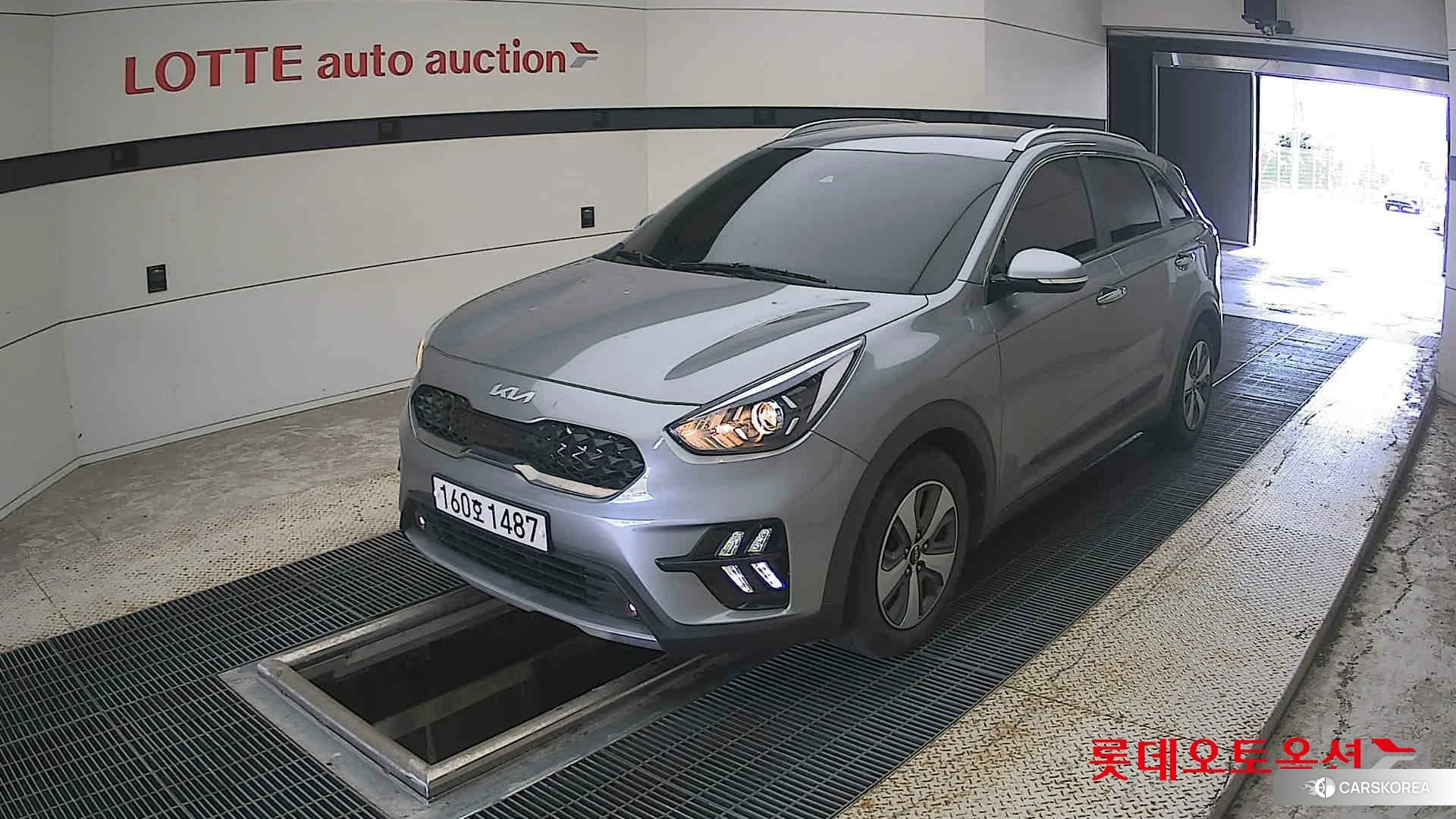 Kia Niro Hybrid 2022 Steelgray из Кореи, фото 5