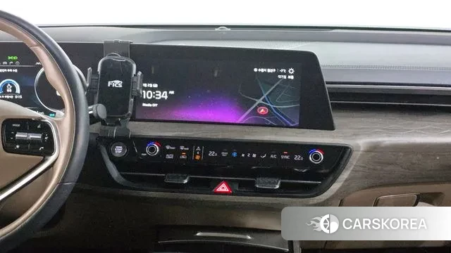 Kia K8 Hybrid 2022 Черный из Кореи, фото 5