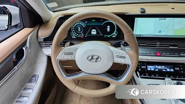 Hyundai The New Grandeur IG Hybrid 2021 Серебристо-серый из Кореи, фото 5