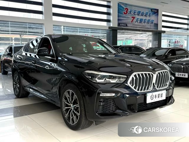 BMW X6 2021 Черный из Китая, фото 5