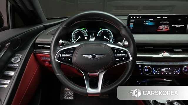 Genesis G80 (RG3) 2023 Черный из Кореи, фото 5