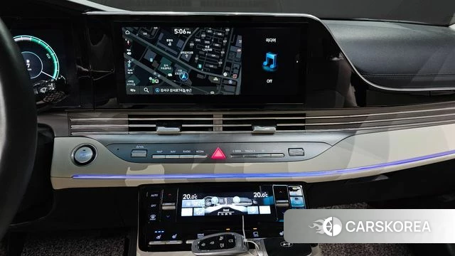 Hyundai The New Grandeur IG Hybrid 2022 Белый из Кореи, фото 5