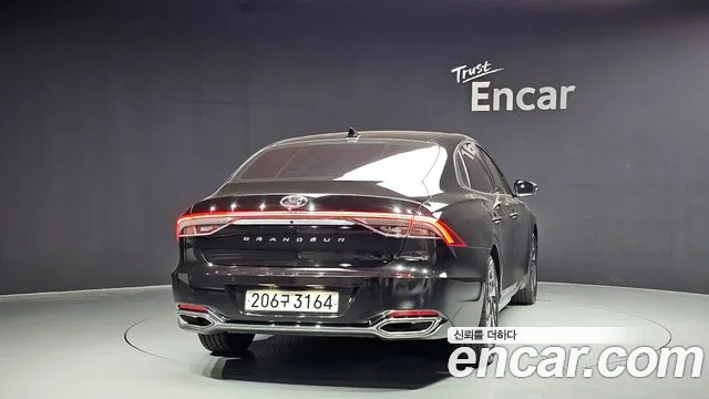 Hyundai The New Grandeur IG Hybrid 2020 Черный из Кореи, фото 5