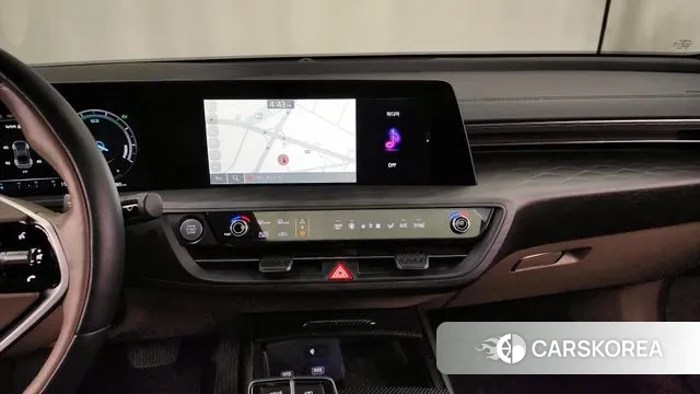 Kia K8 Hybrid 2021 Белый из Кореи, фото 5