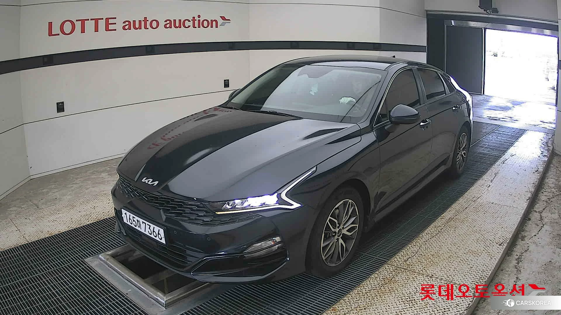 Kia K5 2022 Gravity Blue из Кореи, фото 5