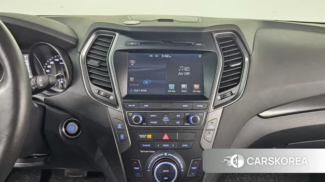 Hyundai Santa Fe The Prime 2018 Синий из Кореи, фото 5