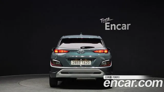 Hyundai The New Kona Hybrid 2021 Темно-зеленый из Кореи, фото 5