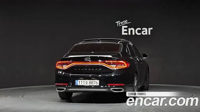 Hyundai Grandeur IG Hybrid 2019 Черный из Кореи, фото 5